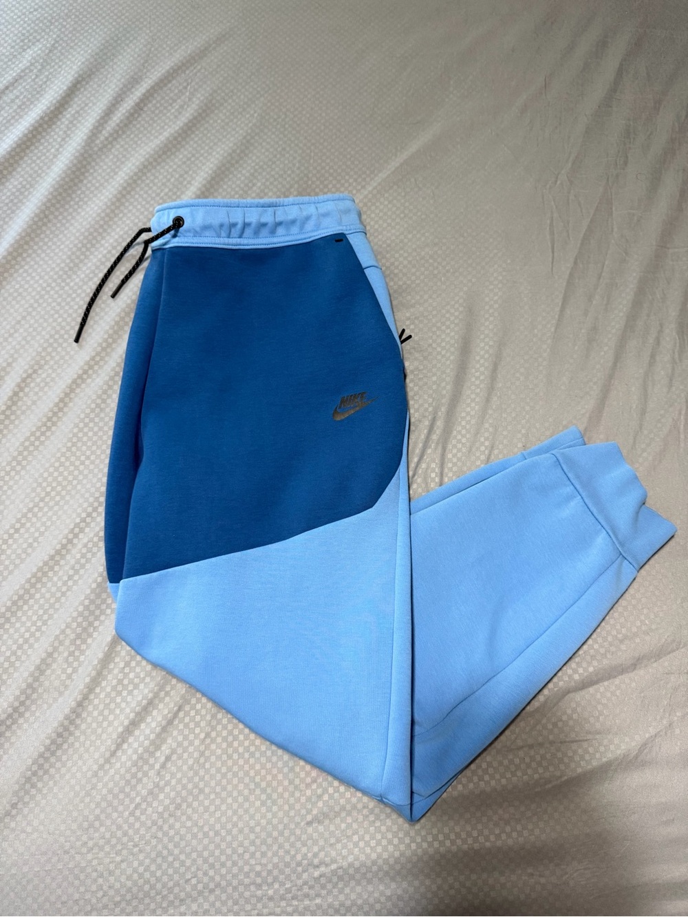 Size XL - Nike Sportswear Tech Fleece Blue Men's Joggers Sweatpants